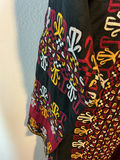 Tekke Turkmen chyrpy coat, and linen wrap dress - thumbnail 3 of 8