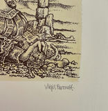 Signed and Numbered Lithographs by Virgil Burnett - thumbnail 8 of 8