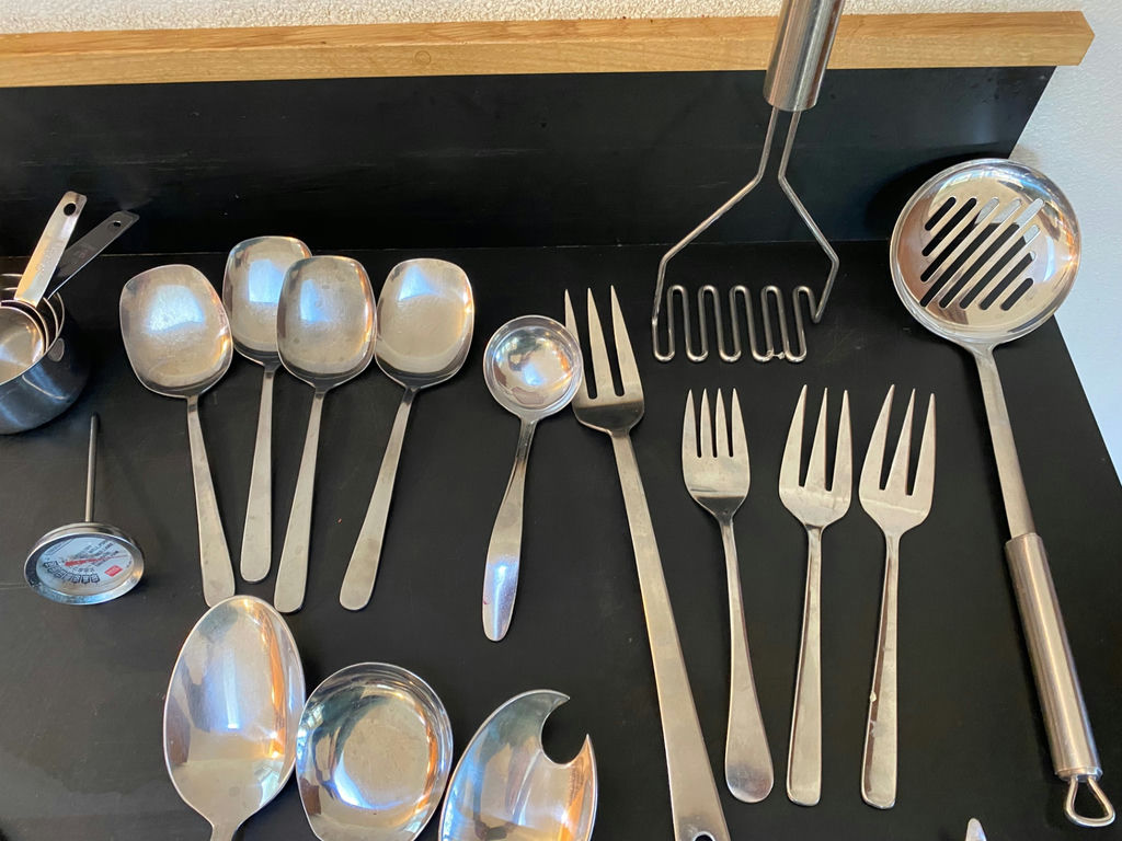 Stainless Kitchen Utensils - image 5 of 9