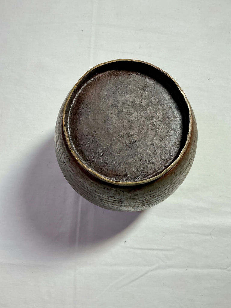 Wood and Metal Inlay Boxes and Metal vase - image 13 of 13