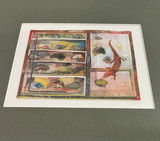 3 Unique Framed Artwork, two autographed by artist - thumbnail 6 of 12