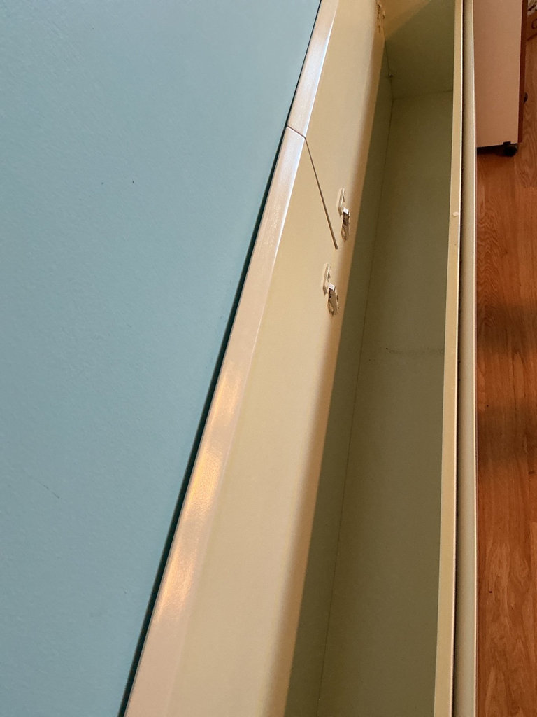 Storage cabinet with hinged lids. - image 4 of 4