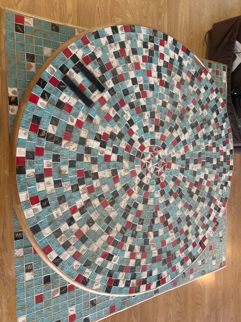 Two Mosaic Table Tops - image 5 of 6