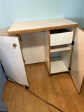 White Sewing Cabinet - thumbnail 3 of 4