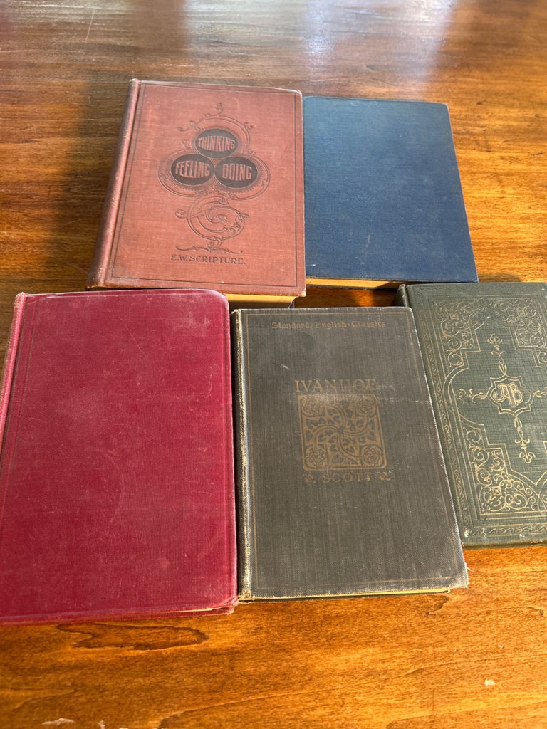 Collection of antique classic and reference books - image 1 of 9