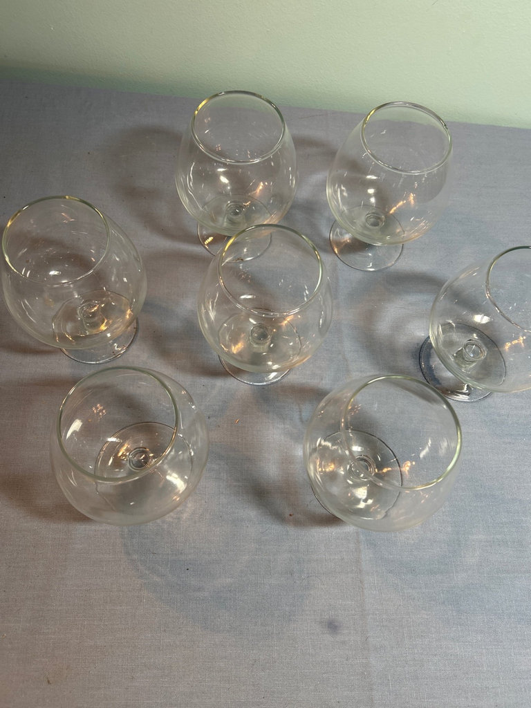 7 Large Snifters from Anchor Hocking - image 2 of 3