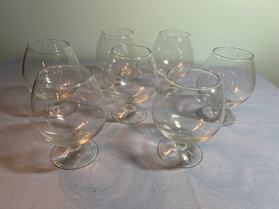7 Large Snifters from Anchor Hocking - Image 1 of 3