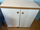 White Sewing Cabinet - thumbnail 1 of 4