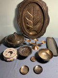 Vintage Silver Plate , Sterling and porcelain serving items - thumbnail 1 of 7