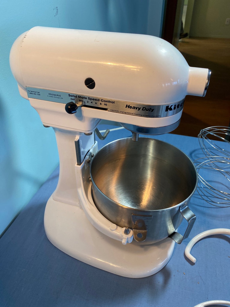 KitchenAid stand mixer with attachments - image 4 of 5