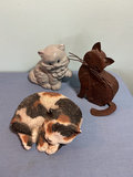 Cat-themed figurines and decor collection - thumbnail 3 of 7