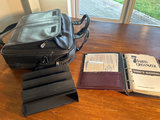 Red office chair with whiteboard and assorted office supplies - thumbnail 5 of 9