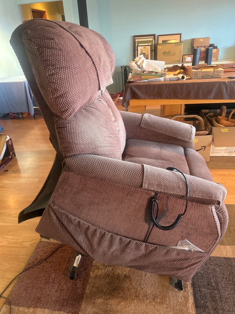Power Lift and Recline Chair with Remote and Manual - image 7 of 9