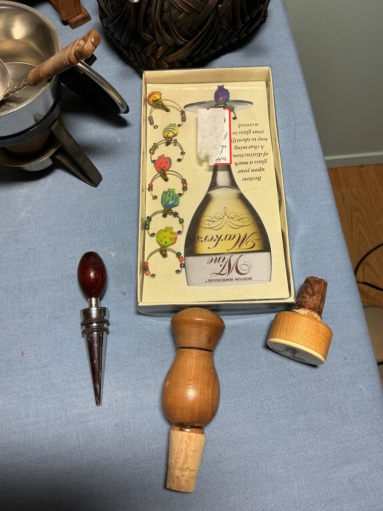 Collection of vintage kitchenware, utensils, and carving tools - image 7 of 14