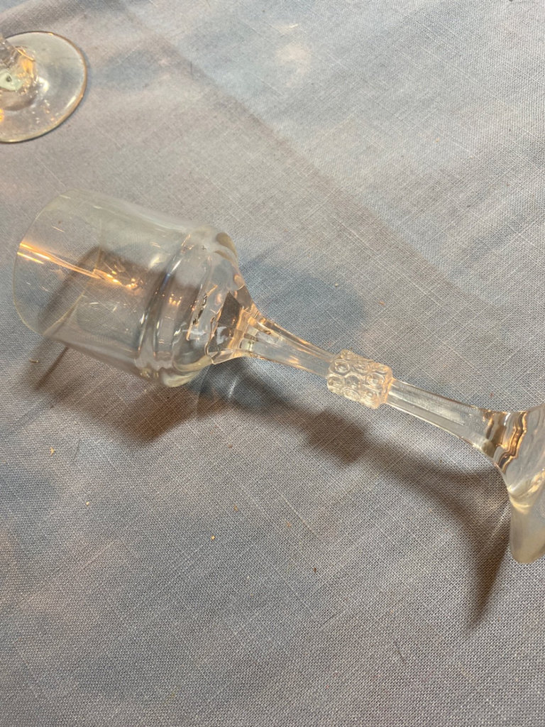 Pretty Glass American Stemware , Princeton Pattern - image 5 of 6