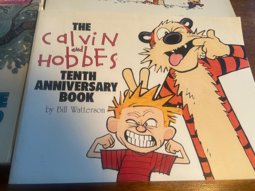 Calvin and Hobbes comic book collection - image 4 of 10