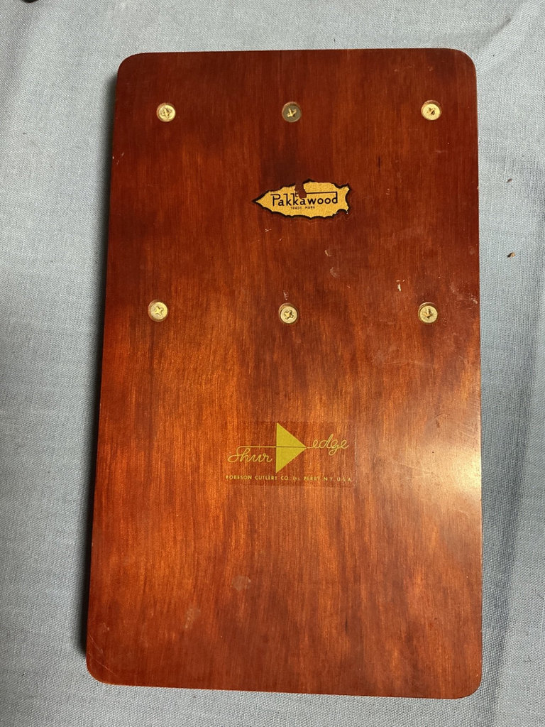 Collection of vintage kitchenware, utensils, and carving tools - image 12 of 14