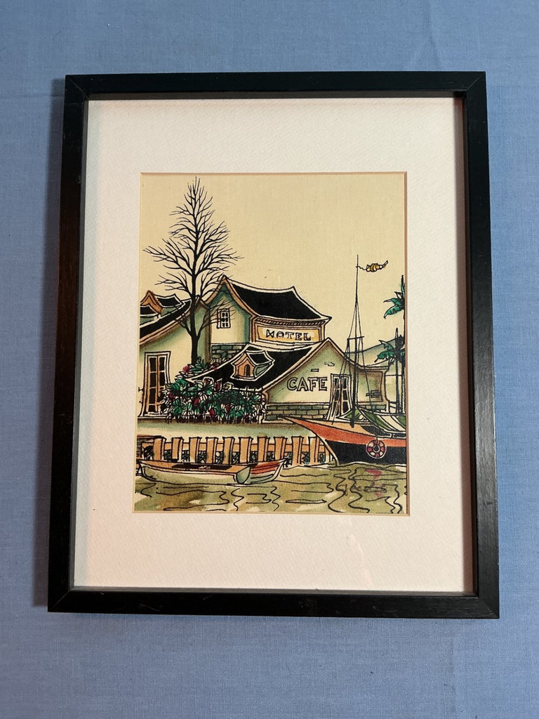 Signed and Framed Original Art. - image 9 of 9