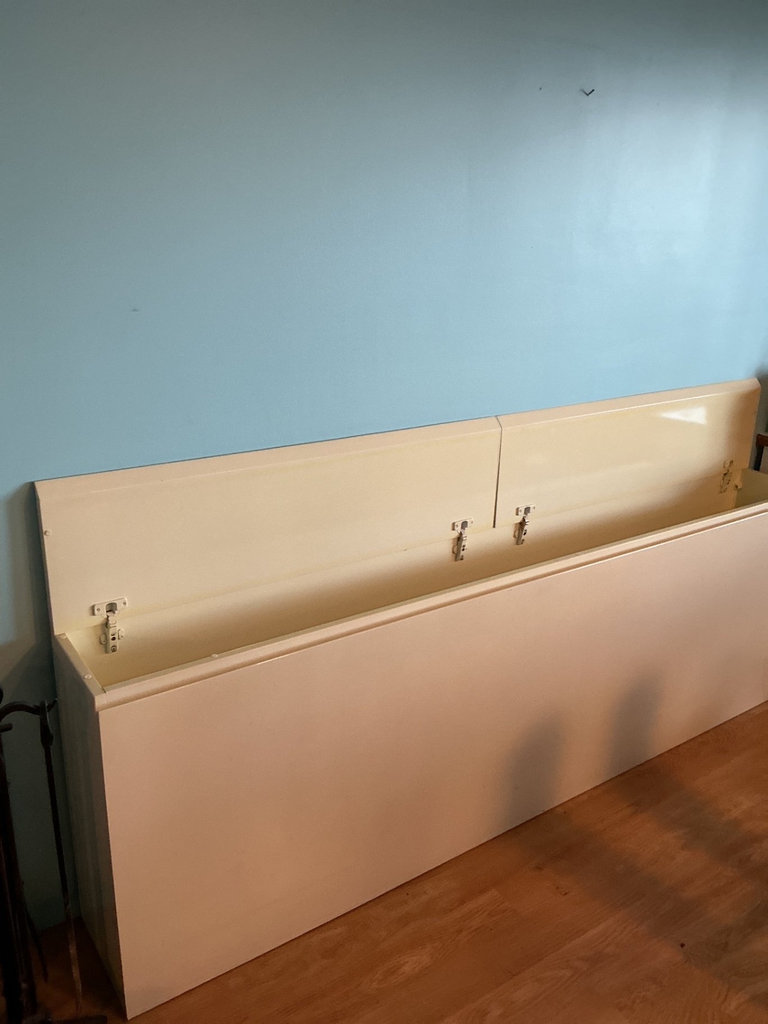 Storage cabinet with hinged lids. - image 2 of 4