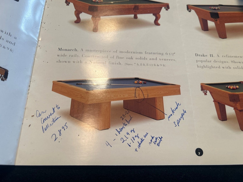 Olhausen Monarch Pool Table - image 5 of 7