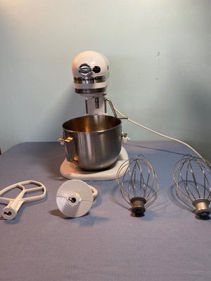 KitchenAid stand mixer with attachments - Image 1 of 5