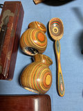 Collection of vintage kitchenware, utensils, and carving tools - thumbnail 4 of 14
