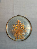 Framed Cross-Stitch and Pressed-Flower Wall Art - thumbnail 5 of 6