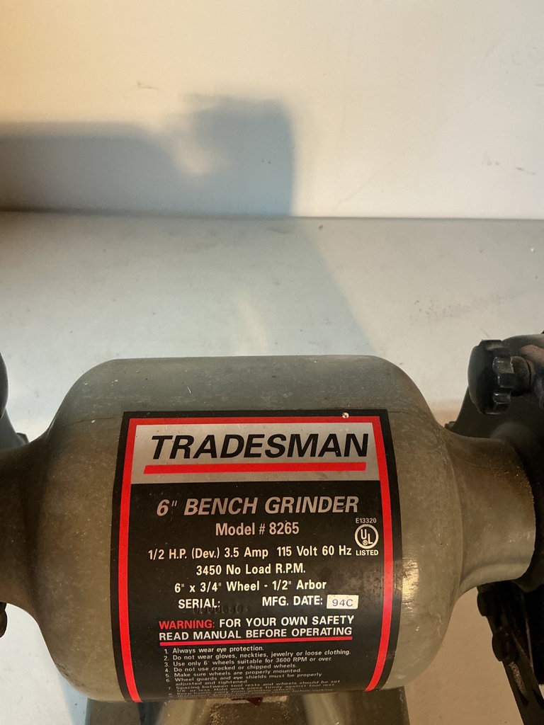 Tradesman 6-inch bench grinder - image 3 of 3