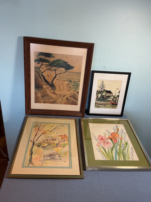 Signed and Framed Original Art. - Image 1 of 9