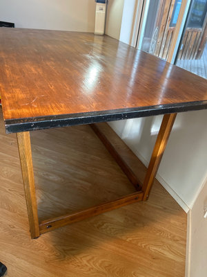 Tall craft or draft table - Image 1 of 5