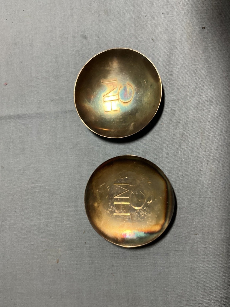 Vintage Silver Plate , Sterling and porcelain serving items - image 6 of 7