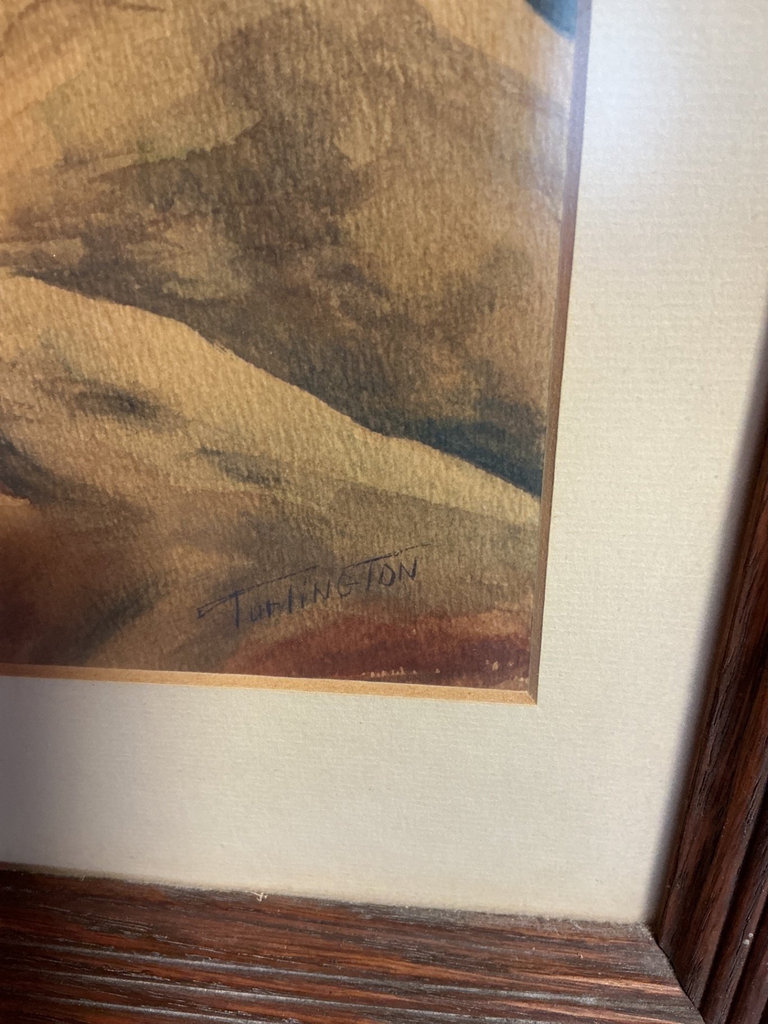 Signed and Framed Original Art. - image 4 of 9
