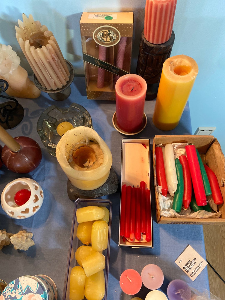 Assorted Candles and Candle-Making Supplies - image 4 of 5