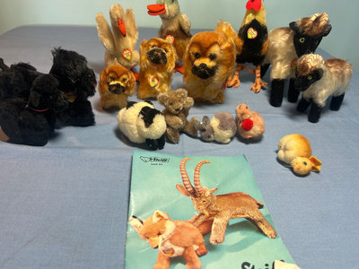 15 Steiff Small Collectible Animals - Image 1 of 13