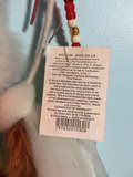 Two handcrafted dreamcatchers with fur, beads and feathers - thumbnail 4 of 5