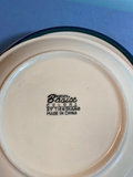 Casual Settings Stoneware Dinnerware Set with Multicolor Border, Pflattzgraff butter dish - thumbnail 6 of 8