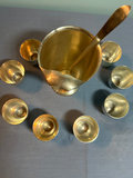 Sterling Pitcher and 8 cups, long spoon - thumbnail 2 of 5