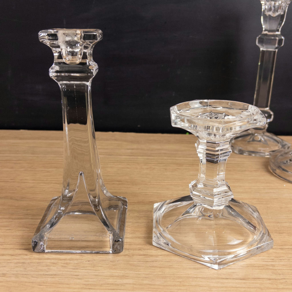 Glass and Crystal Candlesticks - image 4 of 16