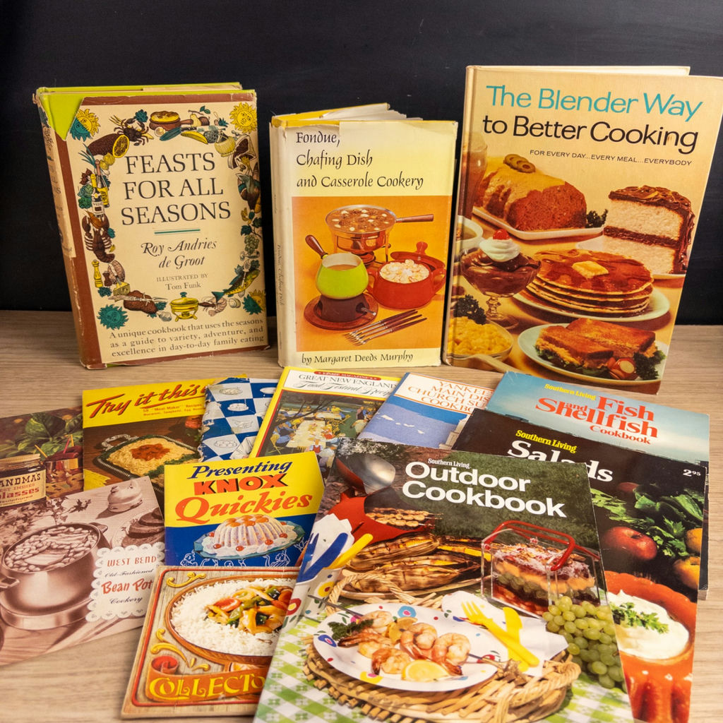 Vintage Cookbooks - image 1 of 12