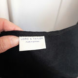 Black Fringed Wrap - thumbnail 6 of 7