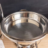 Crate & Barrel Stainless Steel Buffet Server - thumbnail 3 of 11