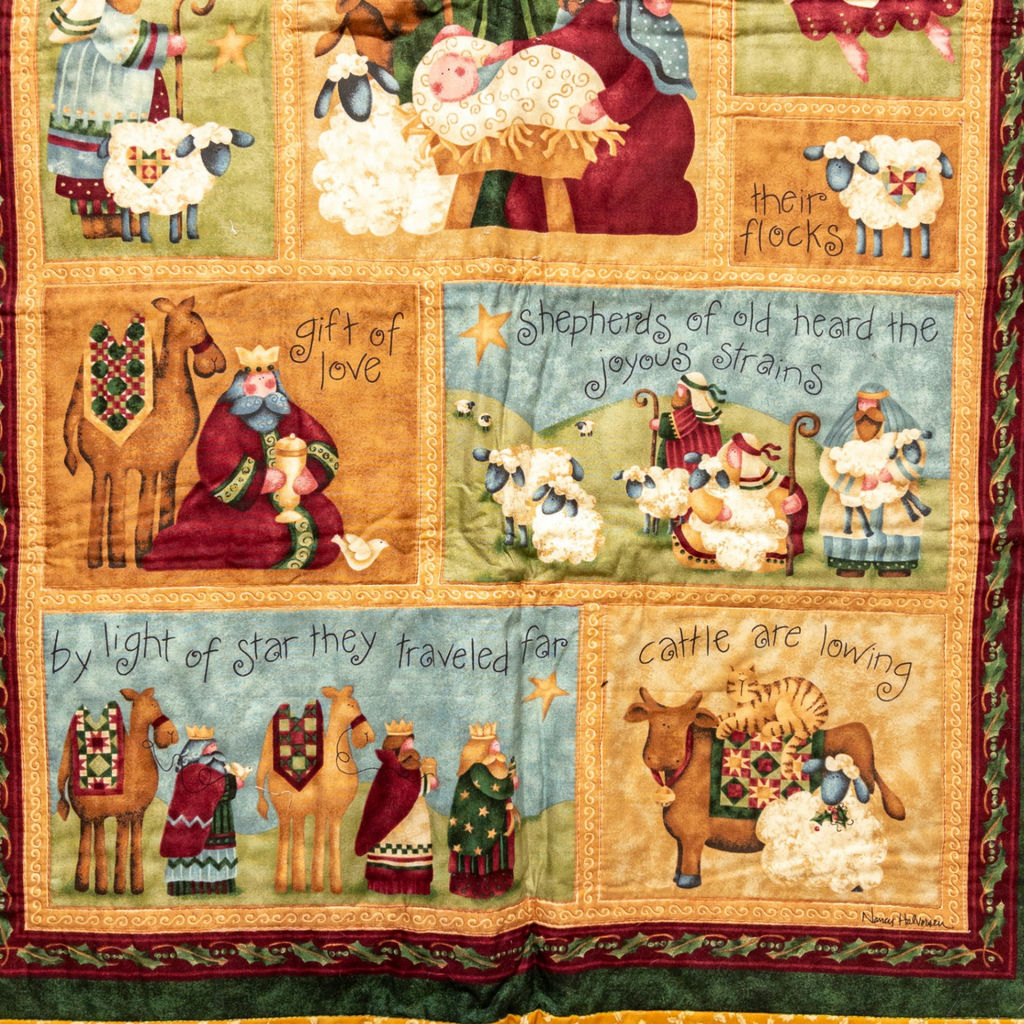 Star of Wonder Nativity Christmas Wall Quilt - image 4 of 8