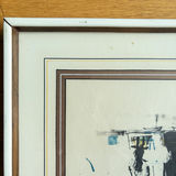 Moshe Gat "The Fishermen" Color Lithograph - thumbnail 4 of 9