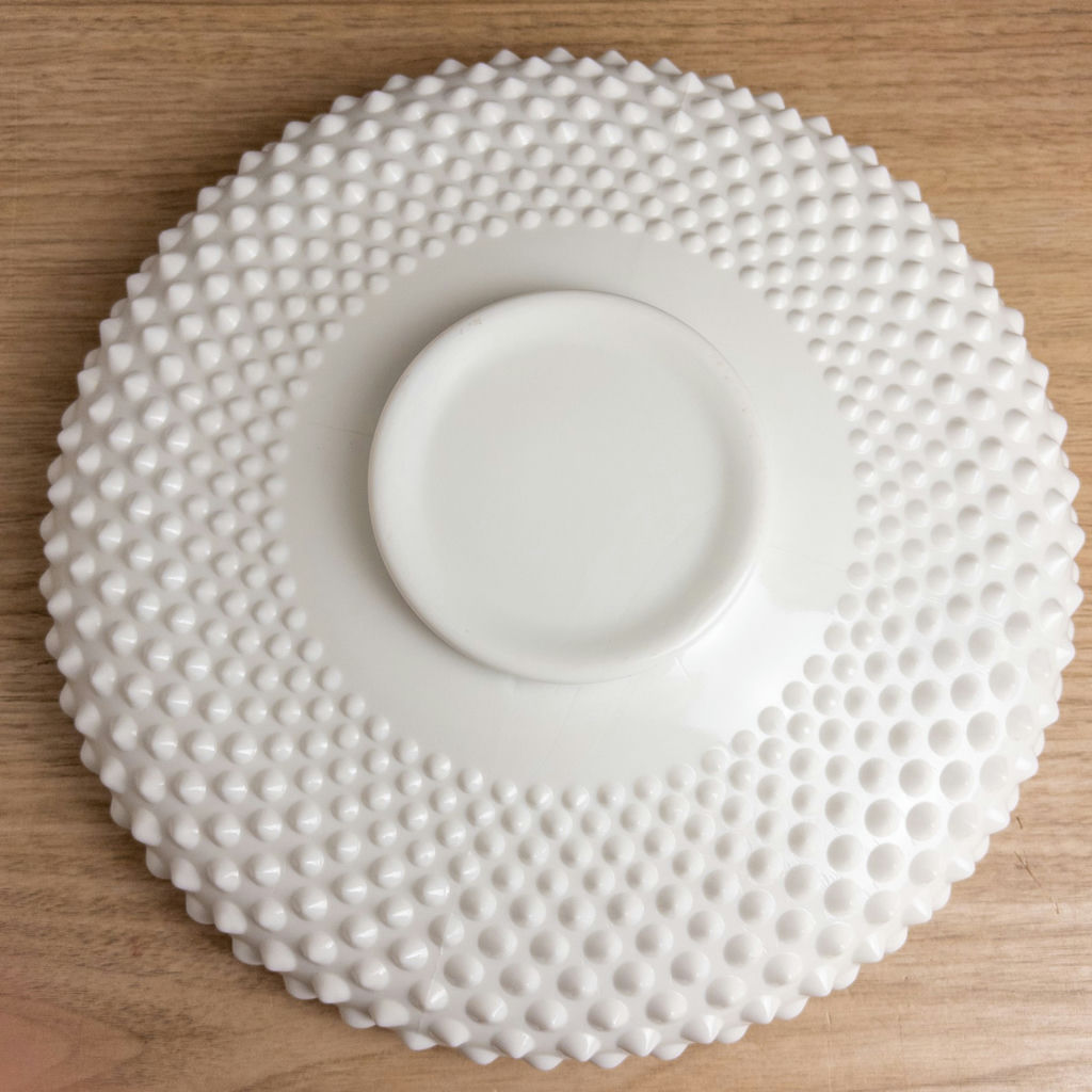 Milk Glass with Fenton Hobnail - image 9 of 19