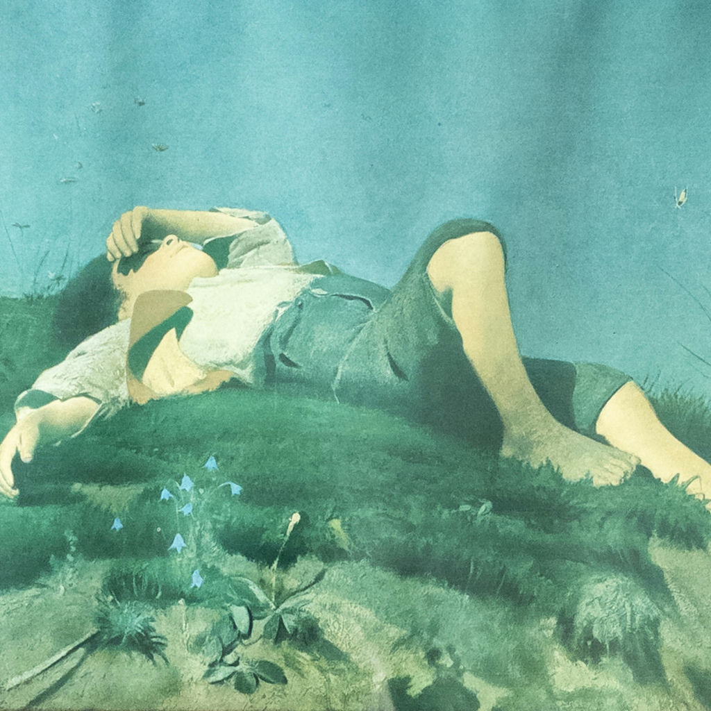 "A Shepherd Boy" Vintage Lithograph - image 2 of 8