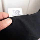 Black Fringed Wrap - thumbnail 7 of 7