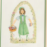 P. Buckley Moss "Our Girl Scout" Print - thumbnail 2 of 9