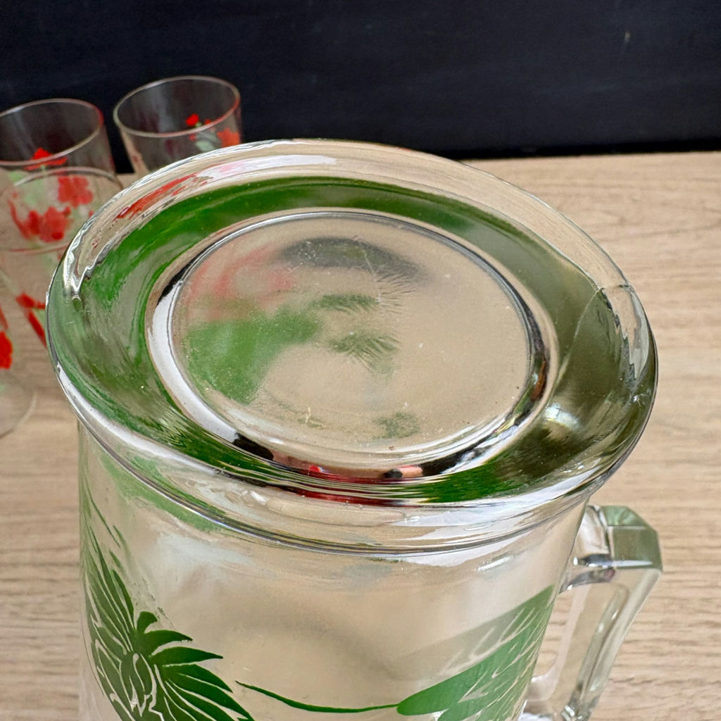 1960s Pitcher and Glasses - image 10 of 17