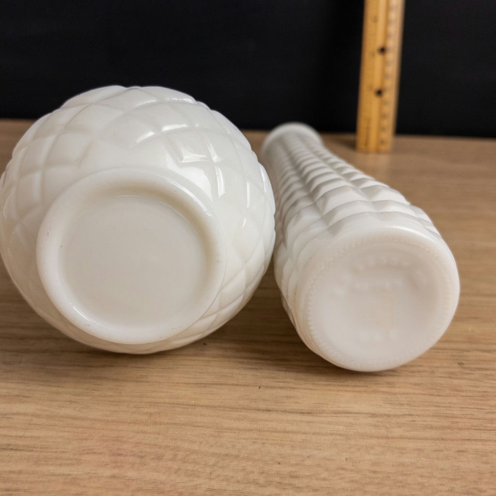 Milk Glass with Fenton Hobnail - image 15 of 19