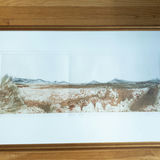 Judy Bergman Etching "Jumping Chollas" 1991 - thumbnail 2 of 12
